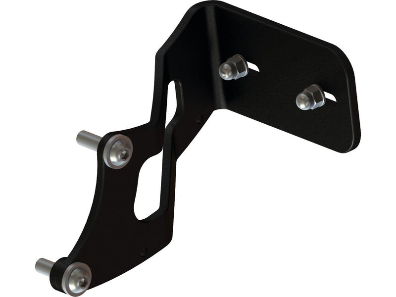 Medium Side Mount License Plate Satin Black For 21-23 Sportster S RH1250S