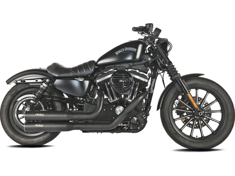 Performance Exhaust System Black Powder Coated For 06-13 Sportster