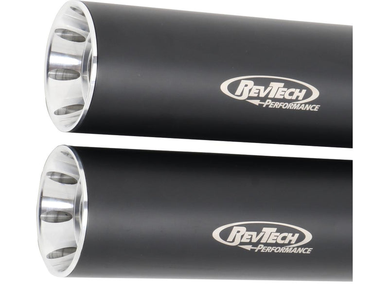 Performance Exhaust System Black Powder Coated For 07-16 Dyna