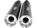 Performance Slip-On Muffler Black Powder Coated For 17-20 Sportster