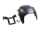 New Night Rod Style Headlamp Mask For Use With OE Headlight Gloss Black ABS