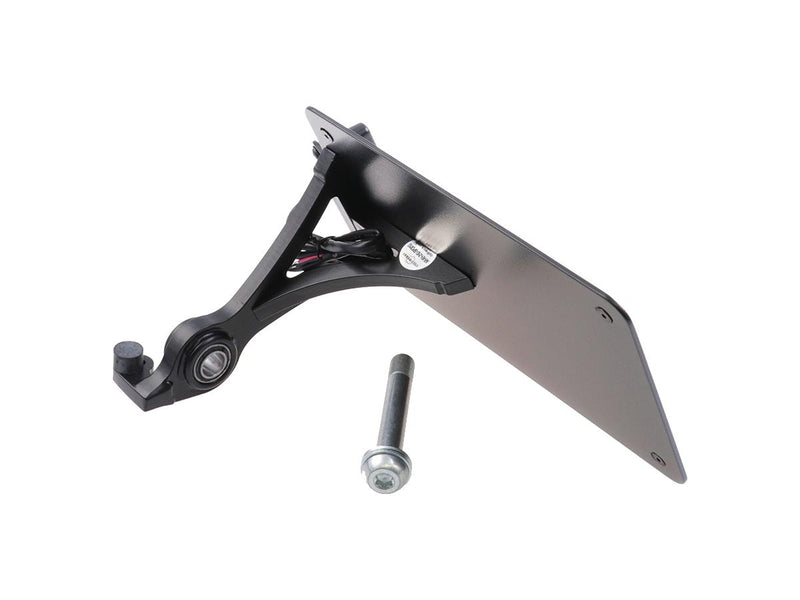 Sidemount License Plate Bracket Kit Black Powder Coated Netherlands 210 x 140mm For 22-23 Nightster RH975
