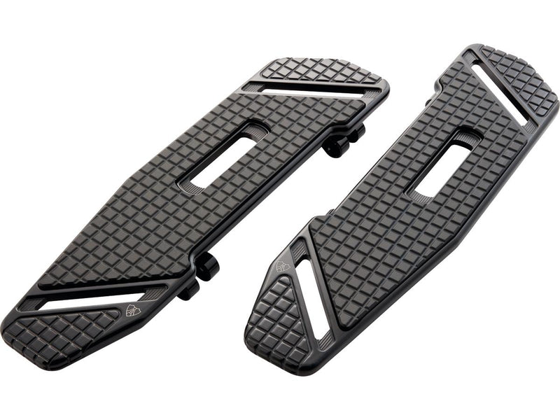 Speedliner Driver Floorboards Black For 85-23 Touring