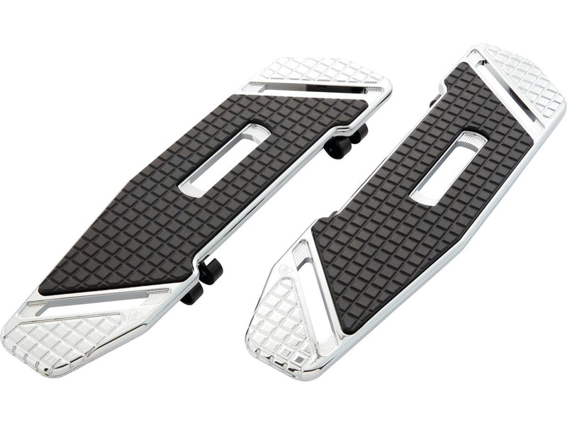 Speedliner Driver Floorboards Chrome For 85-23 Touring