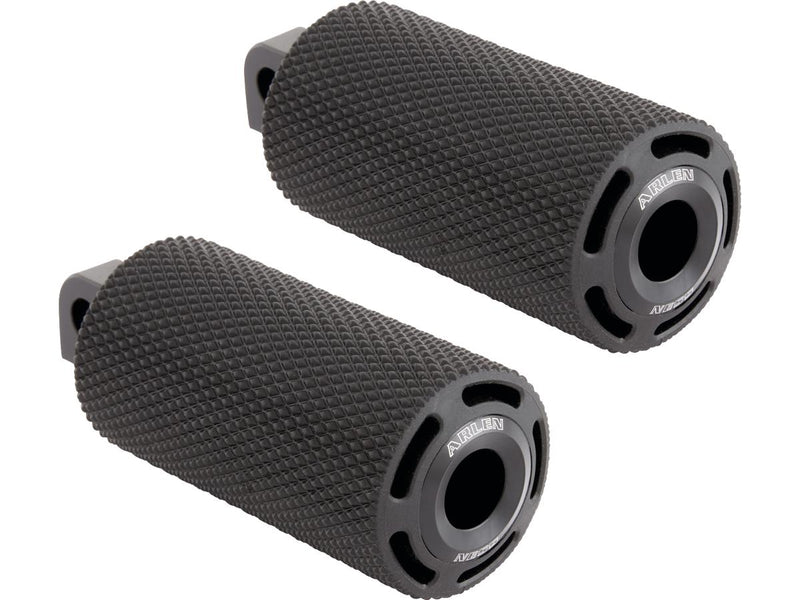 Cush Footpeg Black For 91-20 Sportster