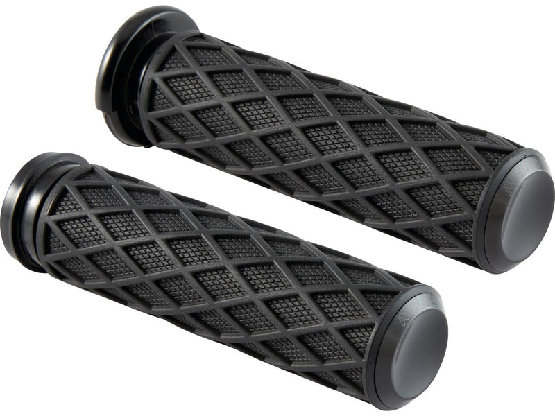 Diamond Grips Black Throttle Cables - 1 Inch