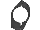 Aluminum Fork Clamp Set For Indicator Mount Black - 39mm