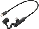 L-Shaped USB Cable USB Connector Type C To Lightning