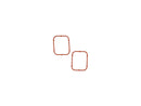 Inner Rocker Cover Gasket Pair 1