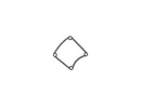 AFM Inspection Cover Gaskets AFM Each 1 For 85-94 FX Model