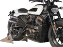 Sportster S 2in2 Racing Muffler & Mid-Pipe Set Endcap Tracker Carbon Black Ceramic Coated