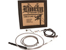 Gorilla Bar Cable Kit Stainless Steel Clear Coated Cable Clutch ABS - 16 Inch