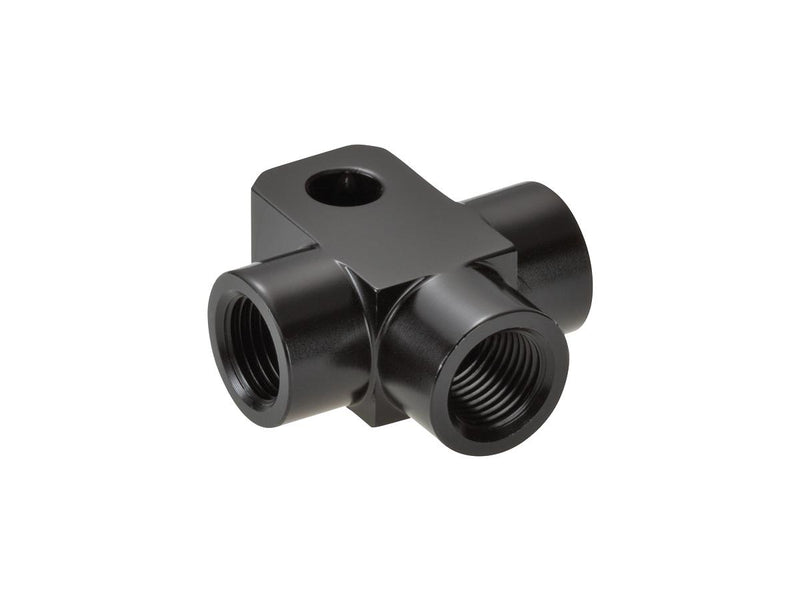 M10X1 Distributor 3-Fold Black