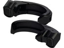 Quick-Stripe Turn Signal Set 41mm Black Powder Coated Tinted LED