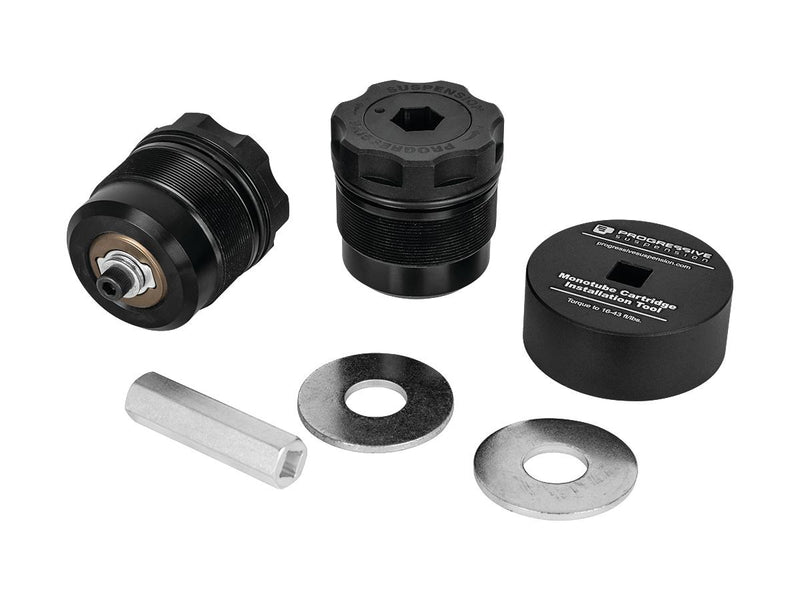 Fork Preload Adjuster Kit Black - 49mm