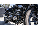Brawler Front And Rear Crash Bar Kit Black Powder Coated For 04-20 Sportster