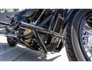 Brawler Front And Rear Crash Bar Kit Black Powder Coated For 18-23 Softail