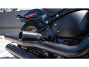 Brawler Front And Rear Crash Bar Kit Black Powder Coated For 18-23 Softail