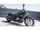 Brawler Front And Rear Crash Bar Kit Black Powder Coated For 18-23 Softail
