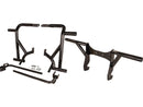 Brawler Front And Rear Crash Bar Kit Black Powder Coated For 09-23 Touring
