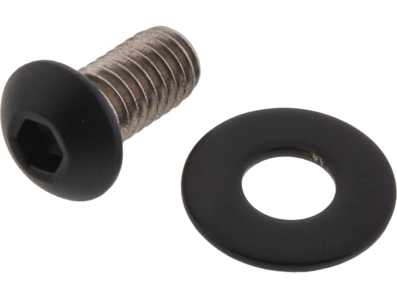 Aircleaner Screw Kit Include 1 Screw & 1 Washer Satin Black Powder Coated