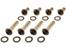Fender Strut Screw Kits 8 Screws & 4 Washers Satin Black Powder Coated For 07-17 Softail