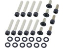 Primary Cover Screw Kit Satin Black Powder Coated For 70-84 FL Shovel