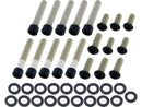 Primary Cover Screw Kit Satin Black Powder Coated For 99-06 Touring