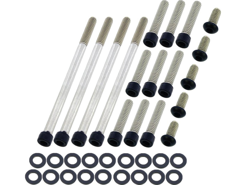 Primary Cover Screw Kit Satin Black Powder Coated For 13-14 FXSBSE