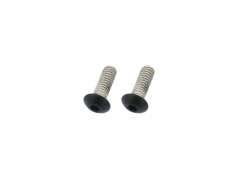 Point Cover Screw Kit Includes 2 Screws Satin Black Powder Coated For 70-84 FL Shovel