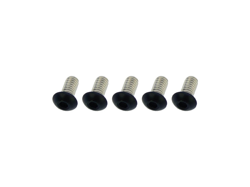 Point Cover Screw Kit Includes 5 Screws Satin Black Powder Coated