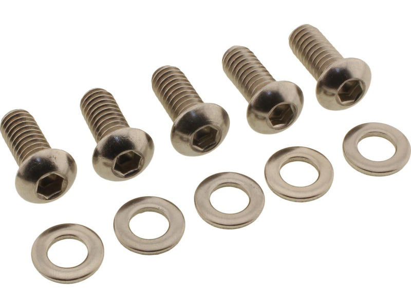 Derby Cover Screw Kits Stainless Steel For 19-24 Softail