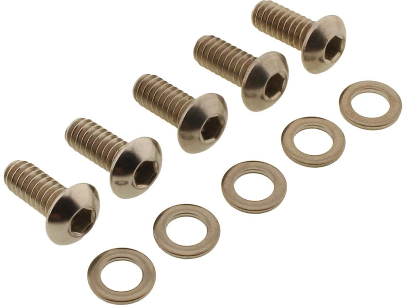 Derby Cover Screw Kits Stainless Steel For 04-20 Sportster