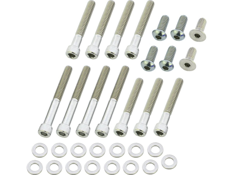 Primary Cover Screw Kit For Sportster Stainless Steel For 91-03 Sportster