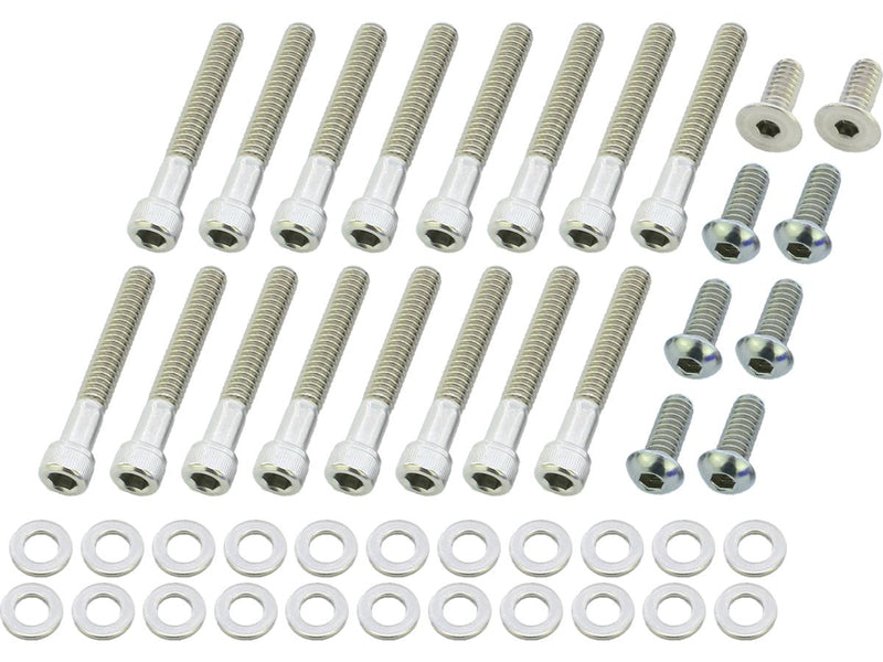 Primary Cover Screw Kit For Sportster Stainless Steel For 04-20 Sportster