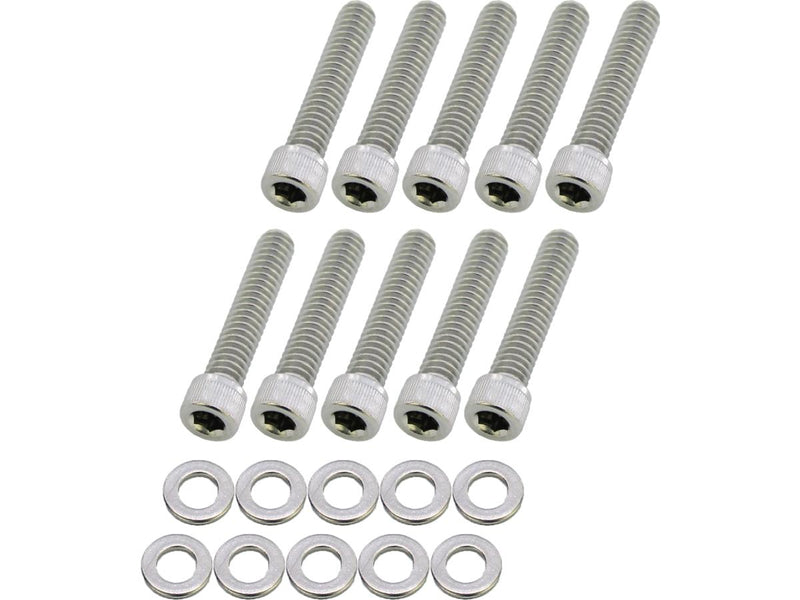 Cam Cover Screw Kit Stainless Steel For 99-17 Dyna