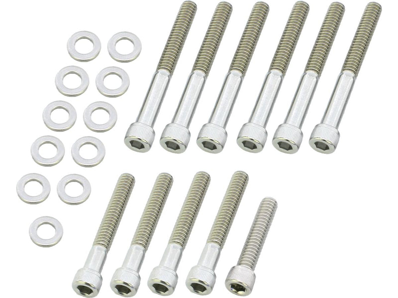 Cam Cover Screw Kit Stainless Steel For 04-20 Sportster