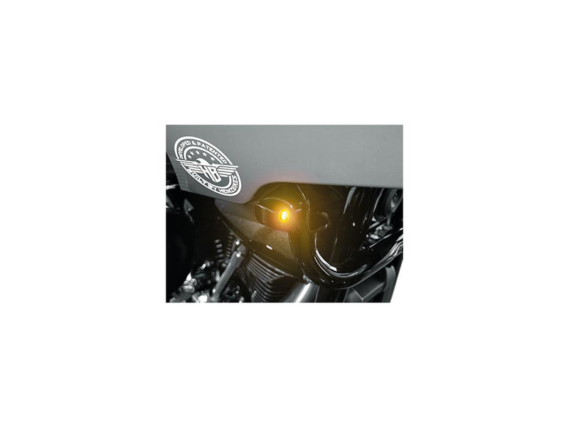 Nano ST Series LED Turn Signal Chrome With Position Light
