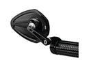 Mo.View Pace Flip Bar End Mirror Black