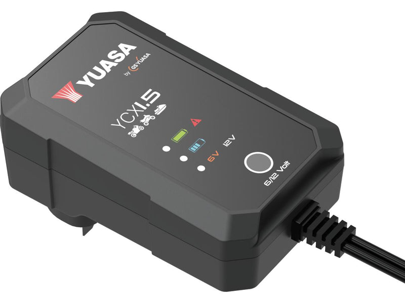 YCX1.5 Smart Battery Charger - 6V / 12V