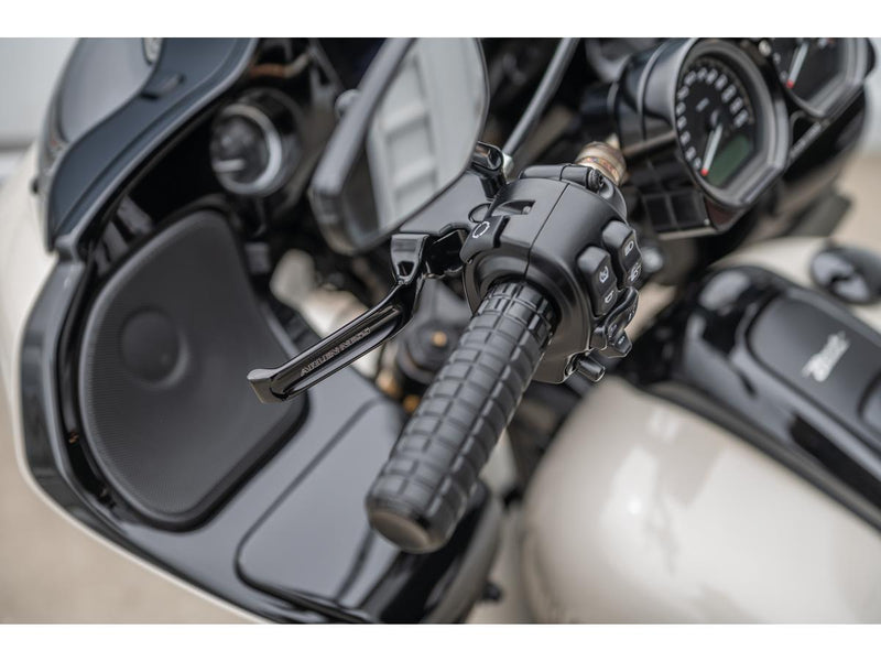 Method Hand Levers Black Anodized Cable Clutch For 21-22 Touring