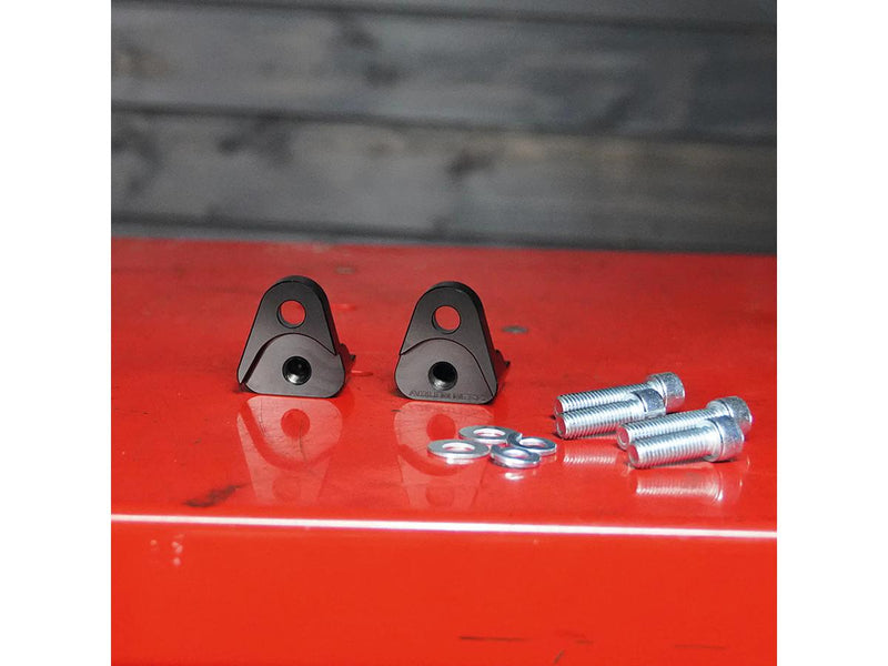 Bagger Rear Suspension Lift Kit Black - 1 Inch