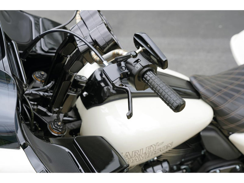 Method Hand Levers Black Anodized Cable Clutch For 08-13 Touring