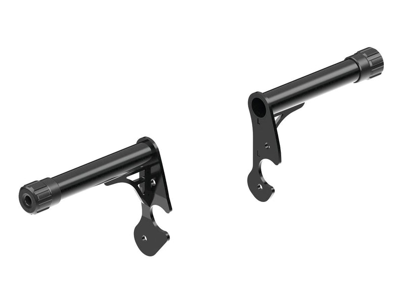 Club-Style Crash Bar Width: 900 MM Black Powder Coated Rear