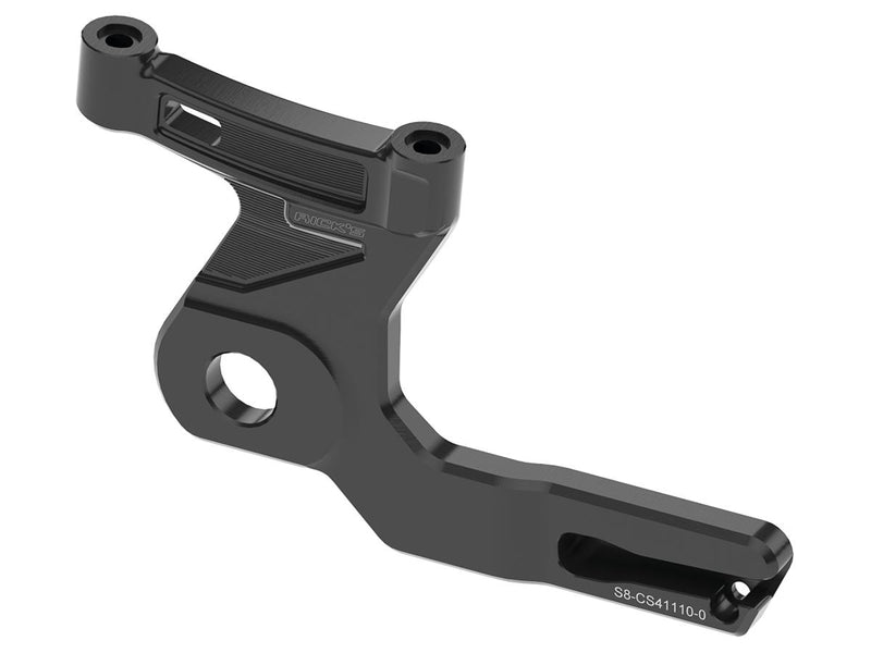 Club Style Radial Brake Caliper Adapter For 292 Mm Rotor Gloss Black Anodized Rear