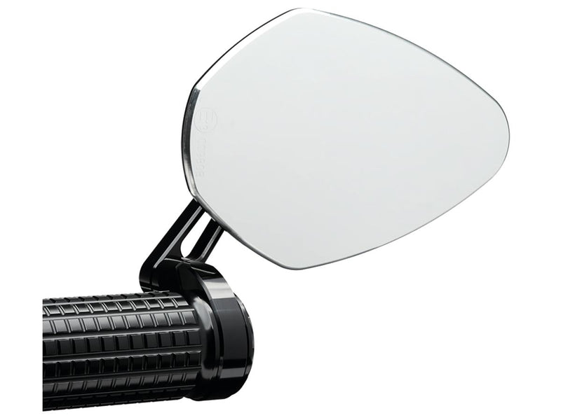 Mo.View Sport 60 Bar End Mirror Stem Length: 60Mm Black Anodized