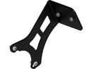 Medium Pro Side Mount License Plate Bracket Black Satin For 18-20 FXFB