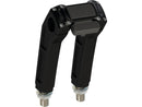 Clubstyle Riser Kit Height: 7 Inch/ For 1 1/4 Inch Handlebar/ Digital Instrument Black Satin