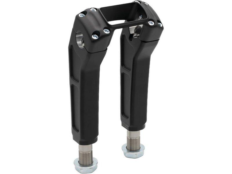 Clubstyle Riser Kit Height: 7 Inch/ For 1 Inch Handlebar/ Digital Instrument Black Satin