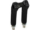 Clubstyle Riser Kit Height: 7 Inch/ For 1 Inch Handlebar/ No Instrument Black Satin